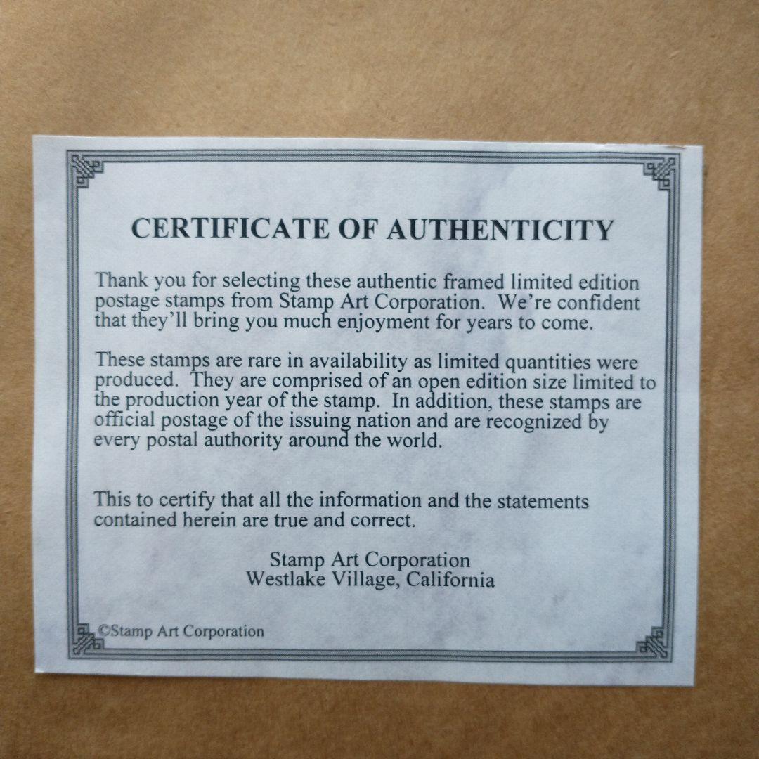 スタートレック 30周年記念切手 額装入り① セントビンセント