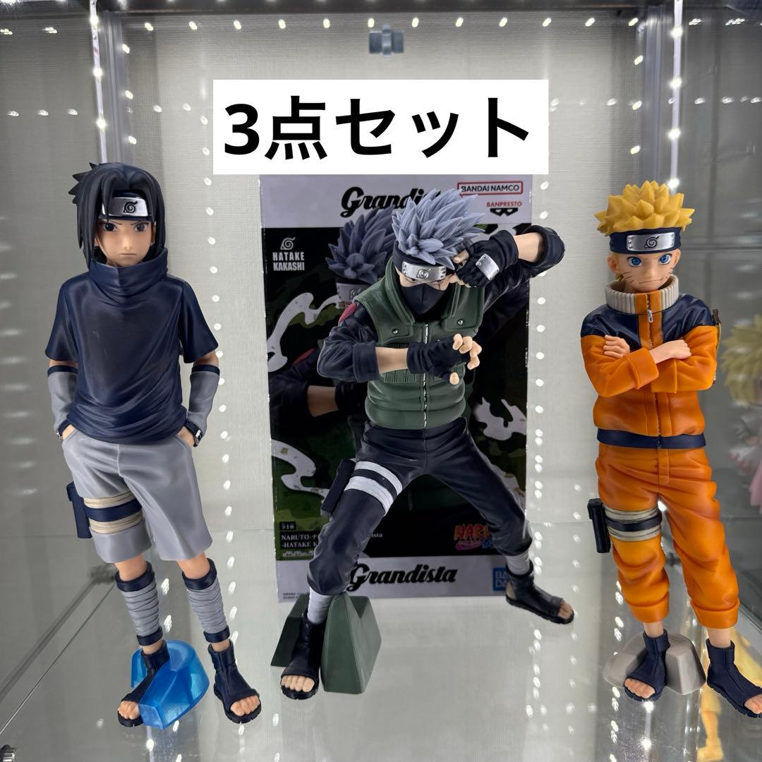 Grandista ナルト サスケ カカシ 3点セット - メルカリ