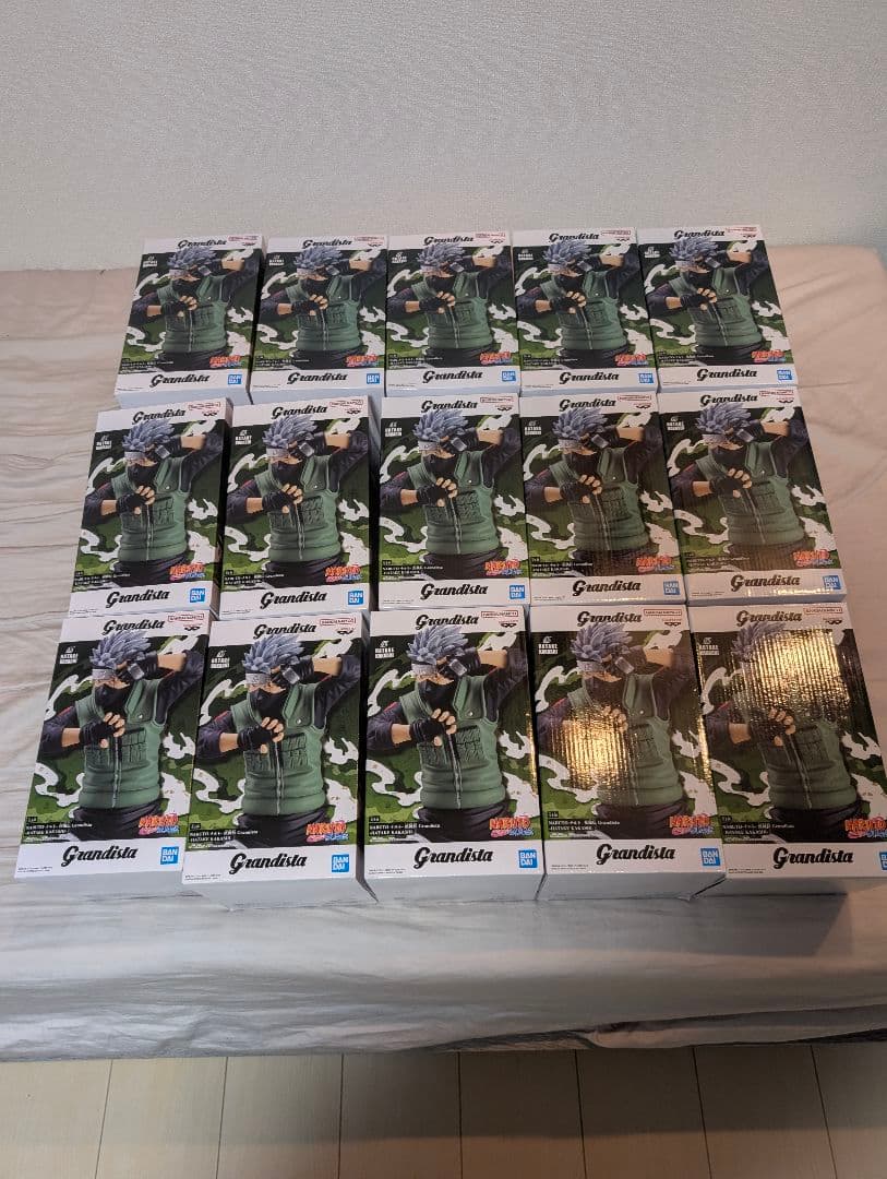 grandista NARUTO疾風伝 はたけカカシ フィギュア 15個セット Amazon.co.jp: Vinyl Figure バンプレスト NARUTO-ナルト- 疾風伝