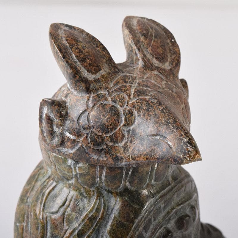 水芙蓉様専用 中国 玉石彫刻 神獣型壷 V R8307 - メルカリ