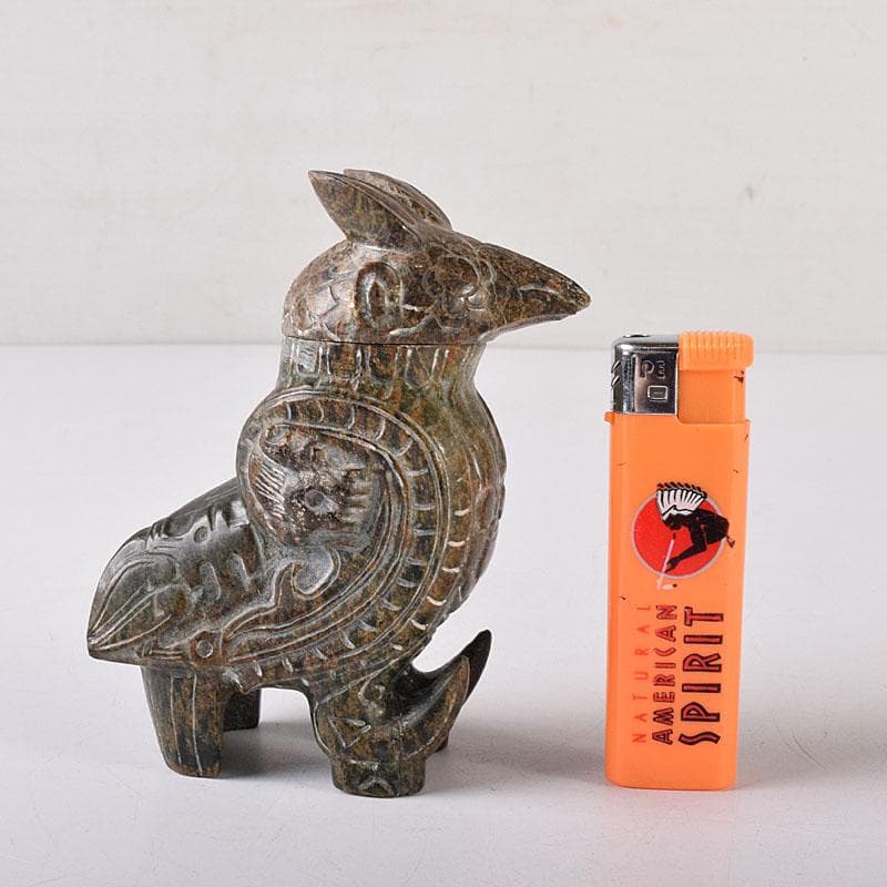 水芙蓉様専用 中国 玉石彫刻 神獣型壷 V R8307 - メルカリ