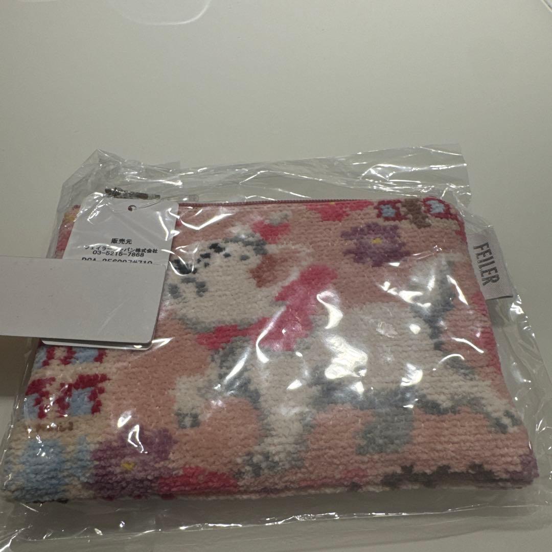 【新品未開封】FELTER ポーチ ピンク系 柄物