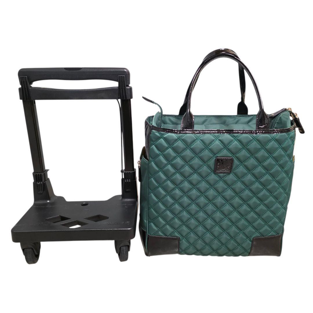 スワニー スタルト D-329 M18 4輪ストッパー付 キャリーバッグ カート