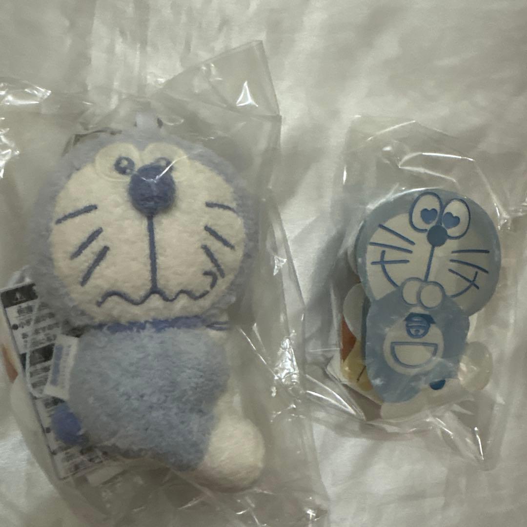 ジェラートピケ　ドラえもん　ベビモコぬいぐるみチャーム&ヘアクリップ　セット ドラえもん】ベビモコぬいぐるみチャーム(ぬいぐるみ)｜ルームウェア