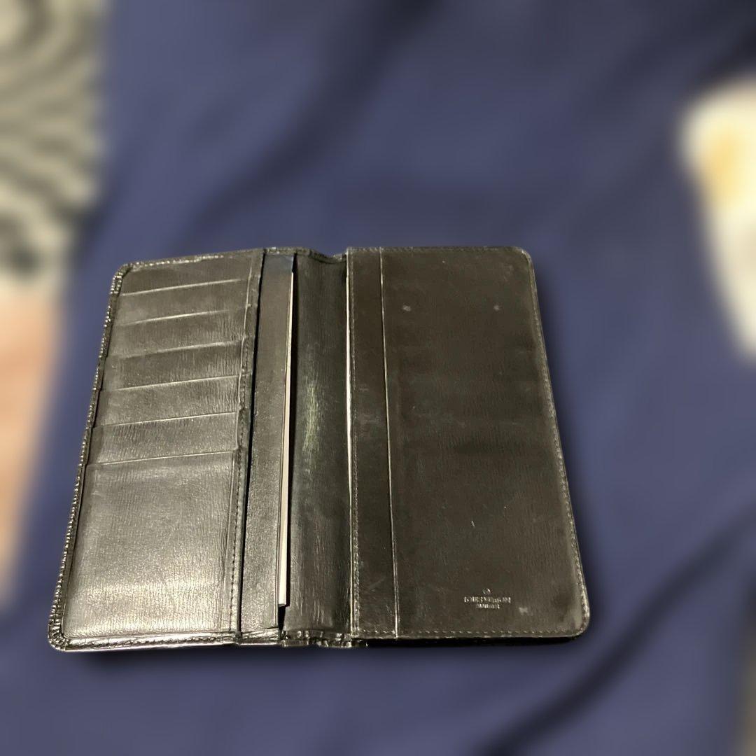 最終です お値下げしました。 Louis Vuitton ブラック 長財布 - メルカリ