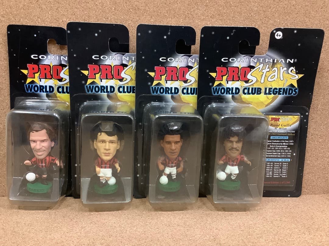 コリンシアン　プロスターズ　ワールドグラブレジェンド　ACミラン　４体