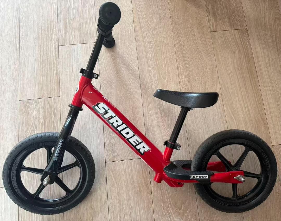 STRIDER バランスバイク レッド 12インチ - メルカリ