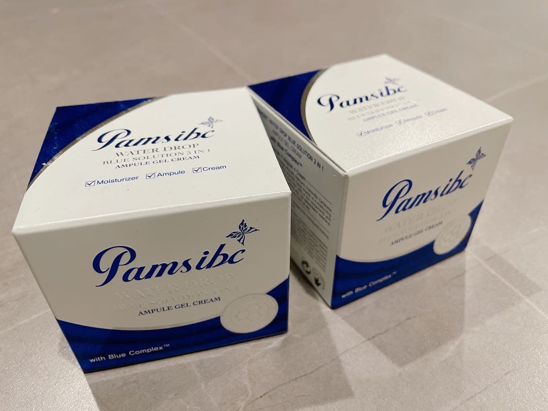 PAMSIBC ウォータードロップアンプルジェルクリーム