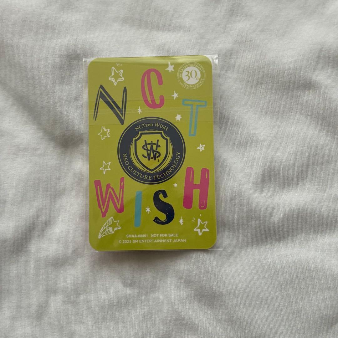 SM 30周年 スペシャル抽選会 当選トレカ リク NCT WISH - メルカリ