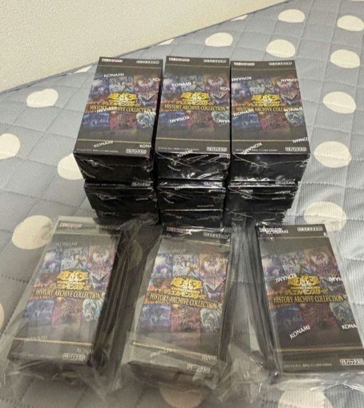 遊戯王 ヒストリーアーカイブコレクション シュリンク付き 未開封 12箱