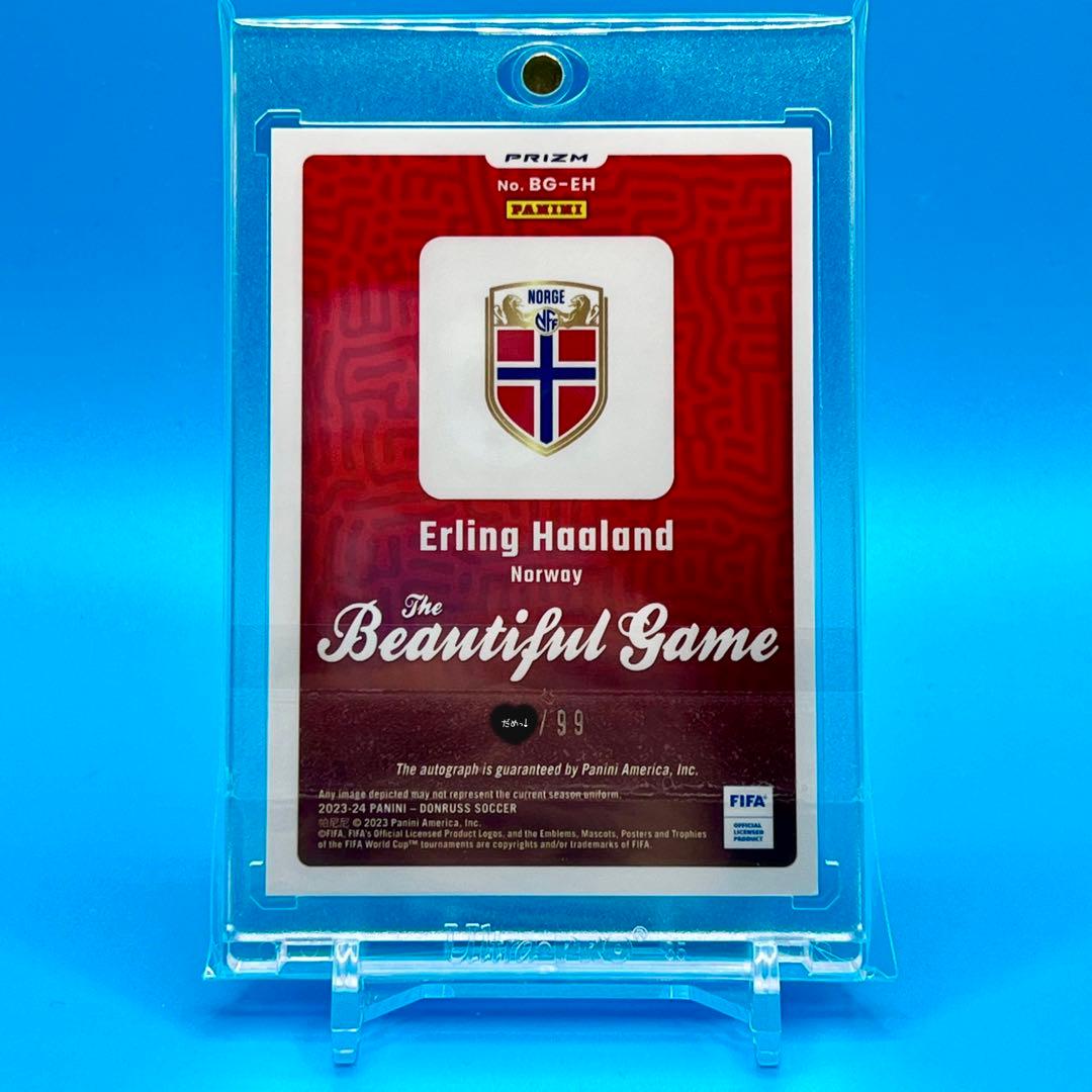PANINI HAALAND ハーランド 直筆サイン 世界99枚限定 - メルカリ