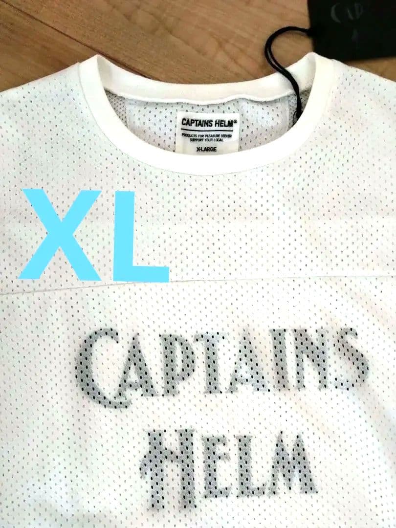 キャプテンズヘルム　ダブルメッシュ　シャツ　XL