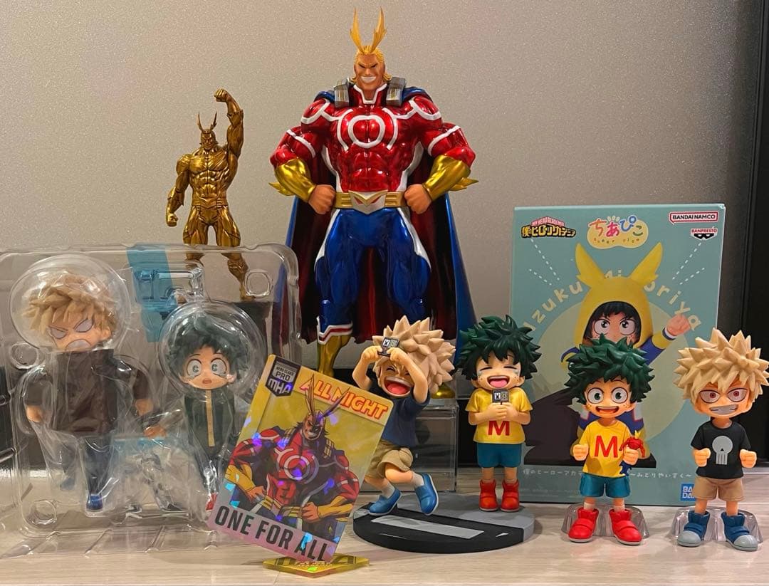 一番くじ僕のヒーローアカデミア　いずく かつき オールマイトセット