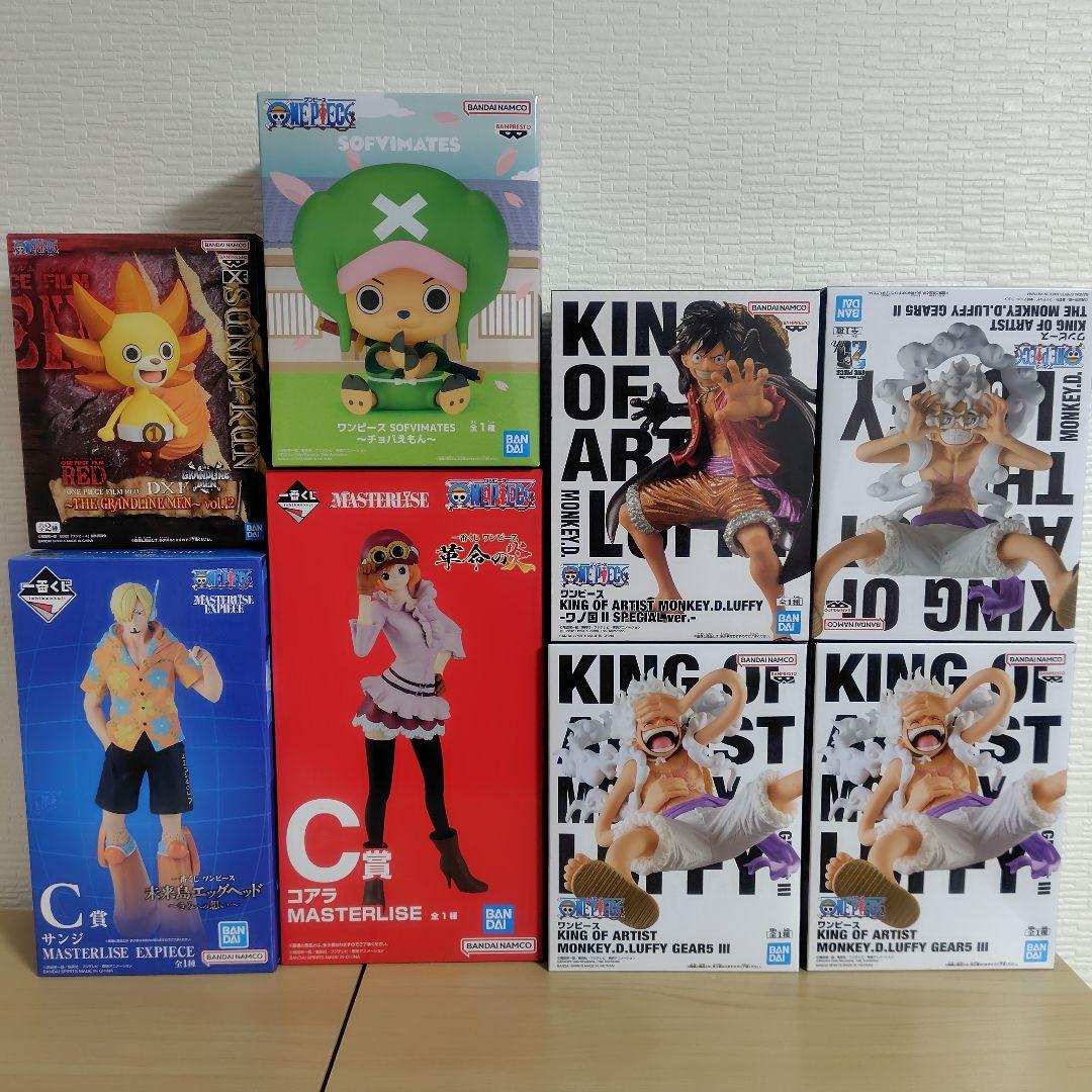 ワンピース フィギュア まとめ売り 8点セット - メルカリ