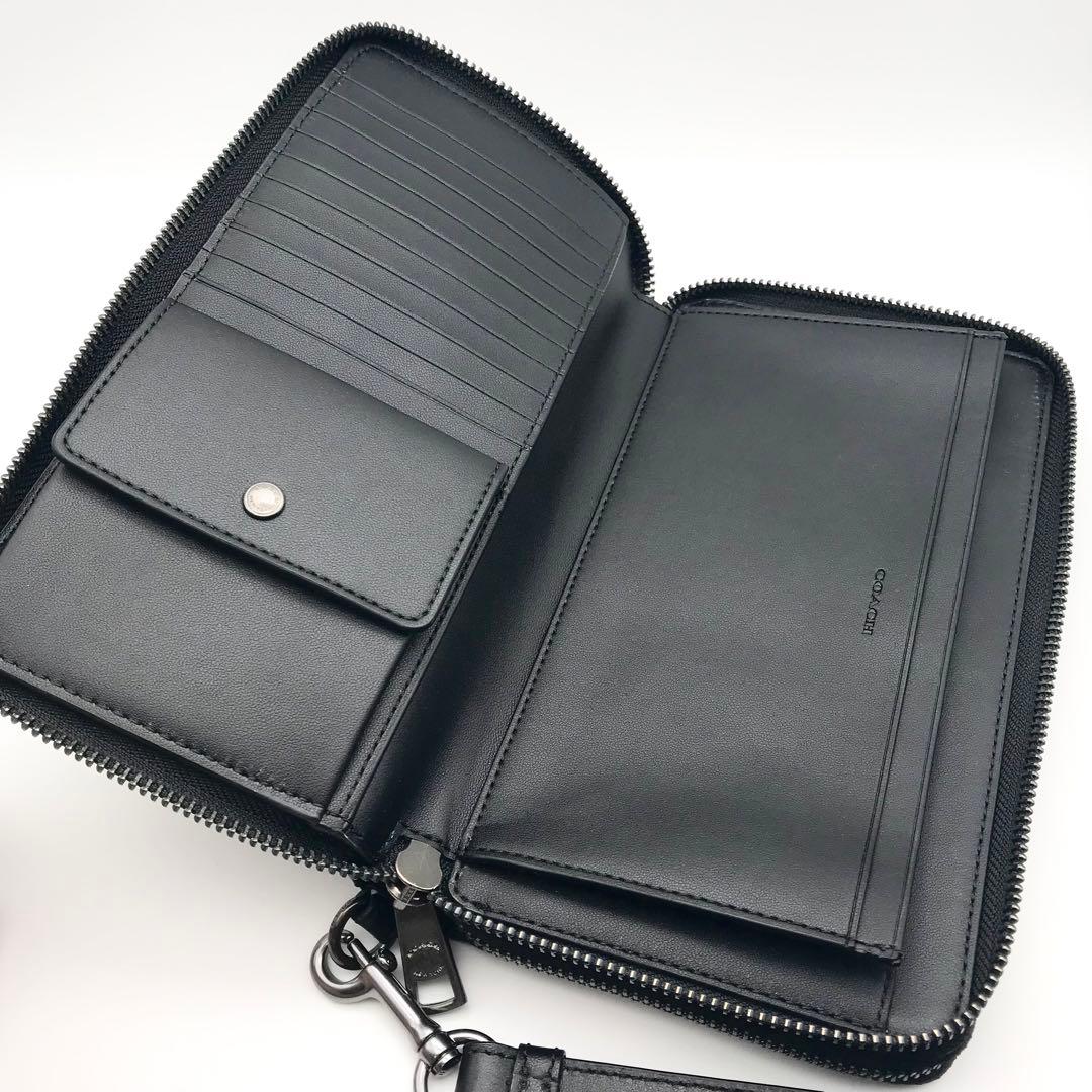 COACH ☆大人気☆ ダブルジップ トラベルオーガナイザー シグネチャー