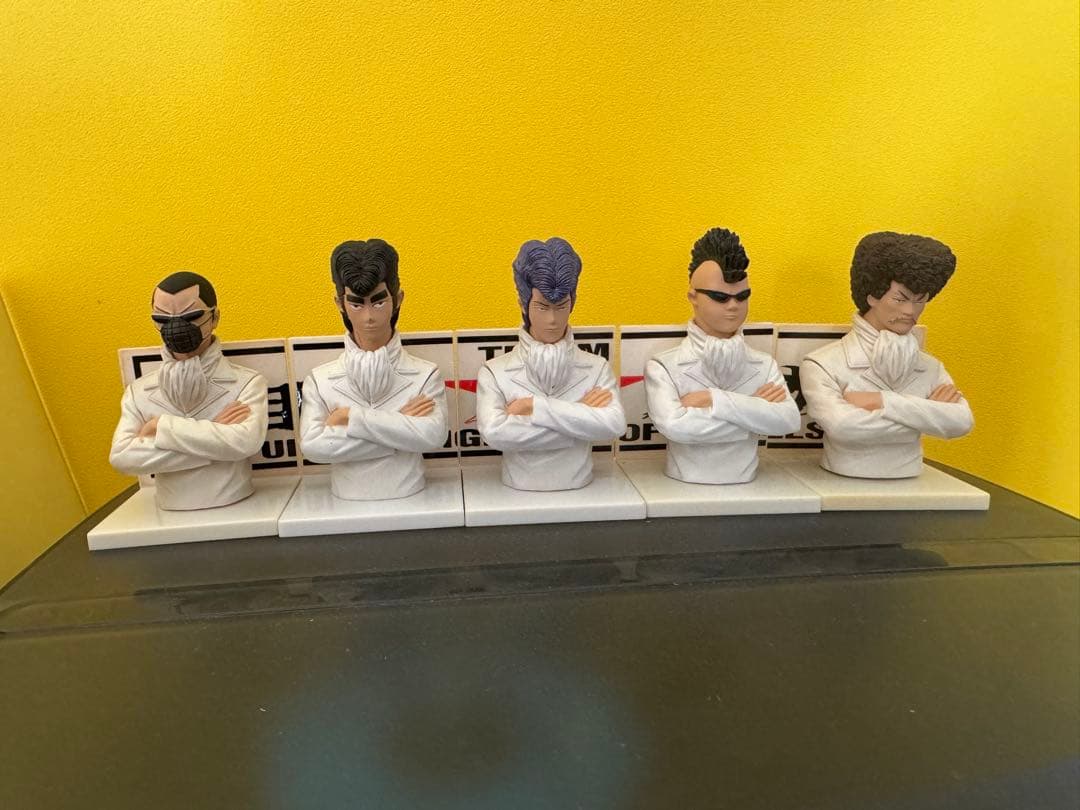 湘南爆走族　湘爆　5体セット　江口　石川　丸川　桜井　原沢