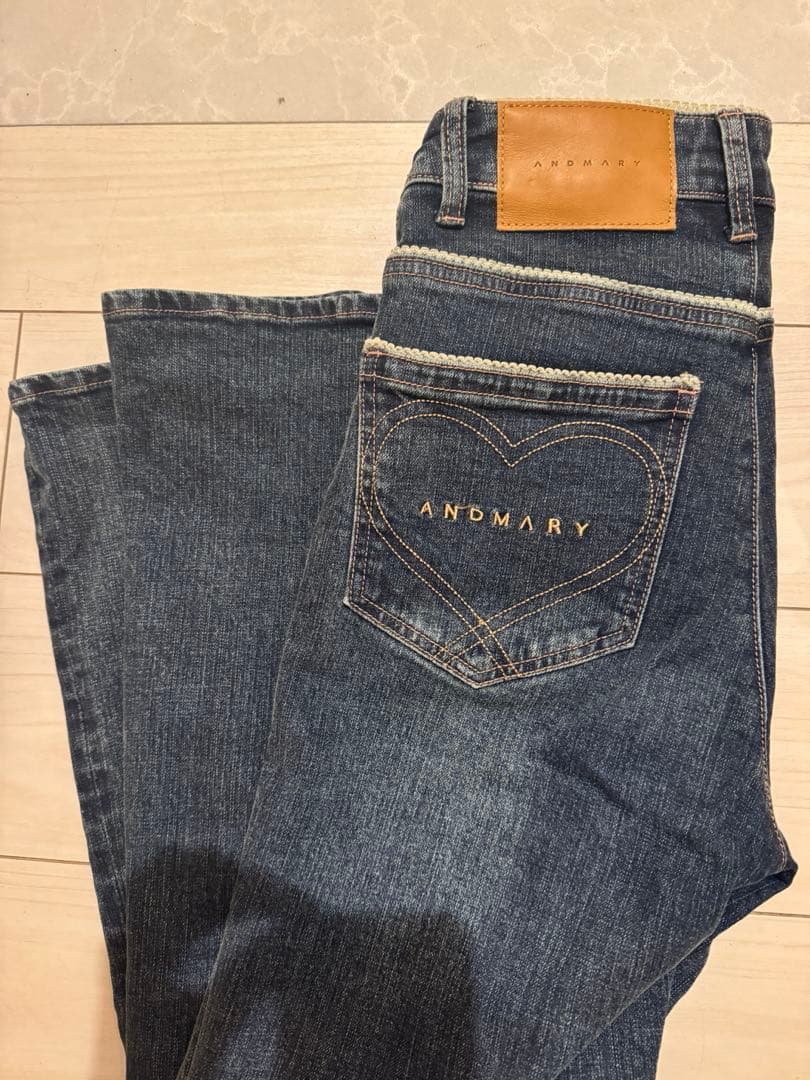 アンドマリー　デニム　sサイズ