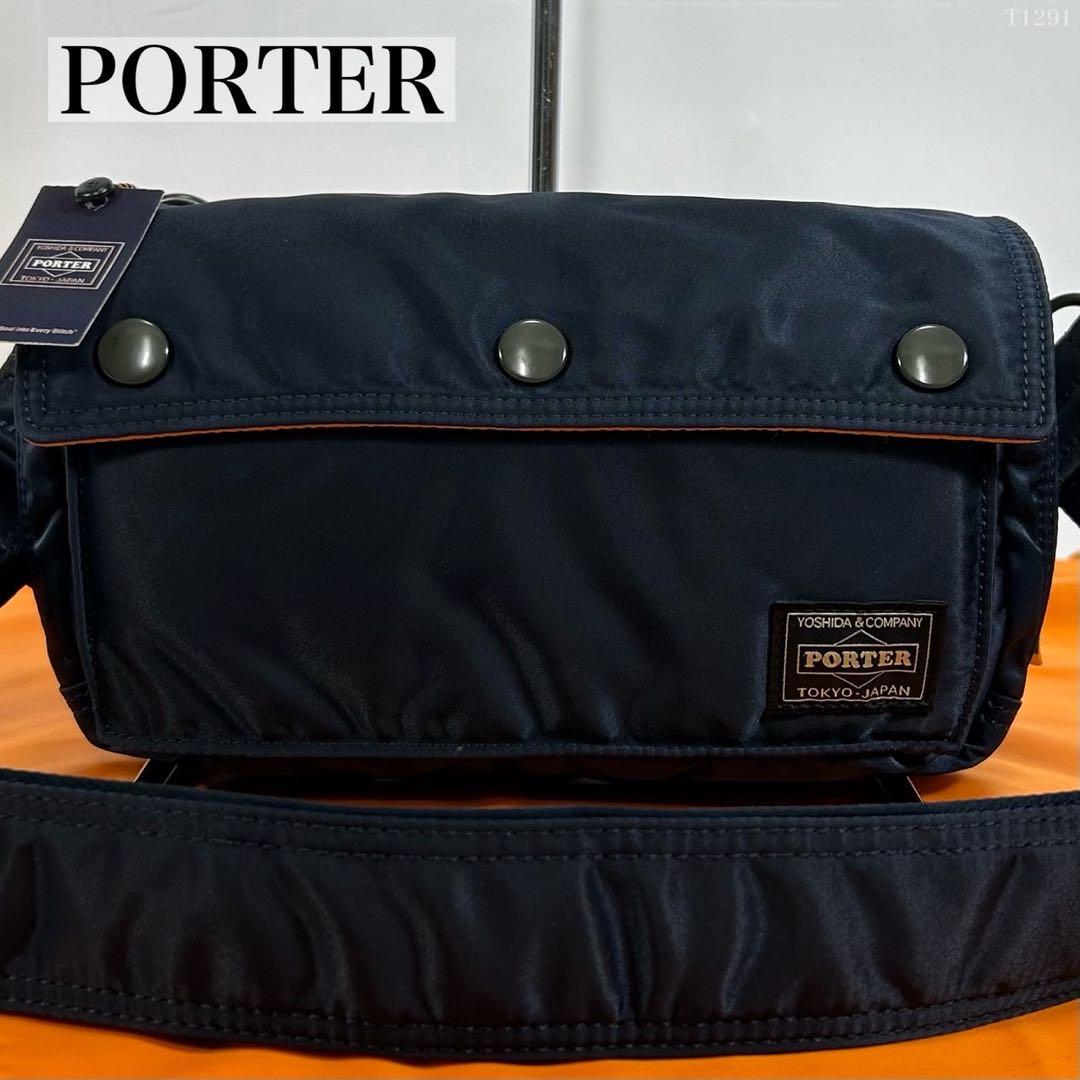 【新品同様/タグ付/現行】ポーター タンカー 2way ショルダーバッグ 肩掛け