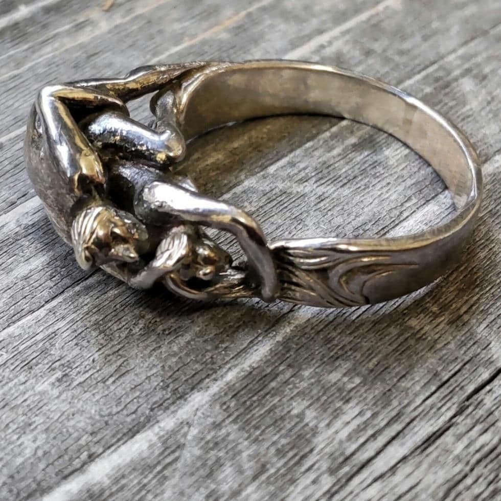 ビンテージ sex リング ヌード エロ シルバー925 - メルカリ