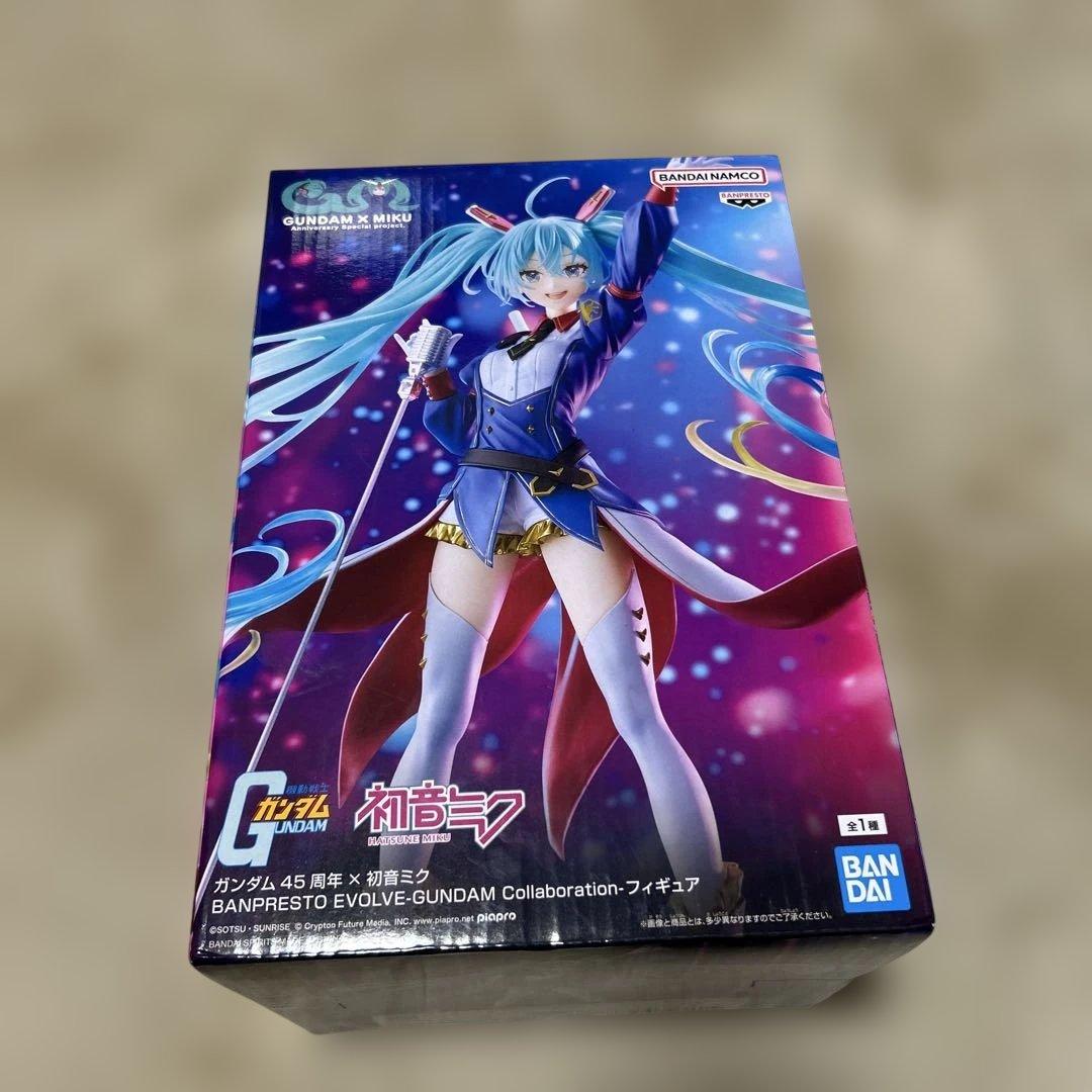 新品未開封】GUNDAM x 初音ミク フィギュア ガンダム45周年 - メルカリ
