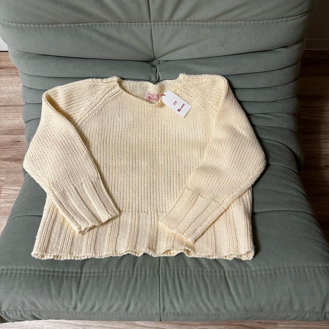 【新品】マオメイド mao made ボートネックプルオーバー