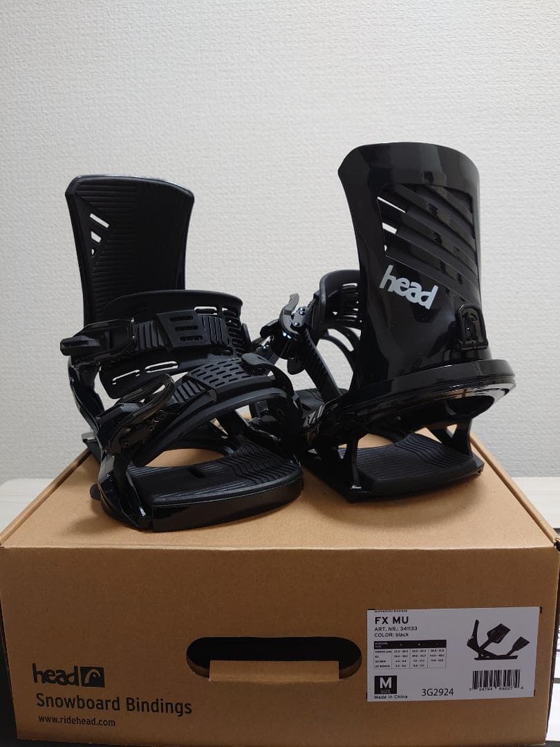 Head ヘッド ビンディング Mサイズ ブラック 美品