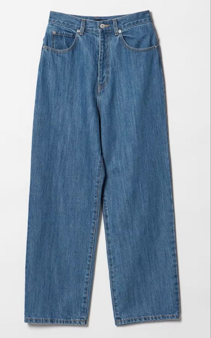 はむはむ　Steven Alan コットン デニム ストレート パンツ