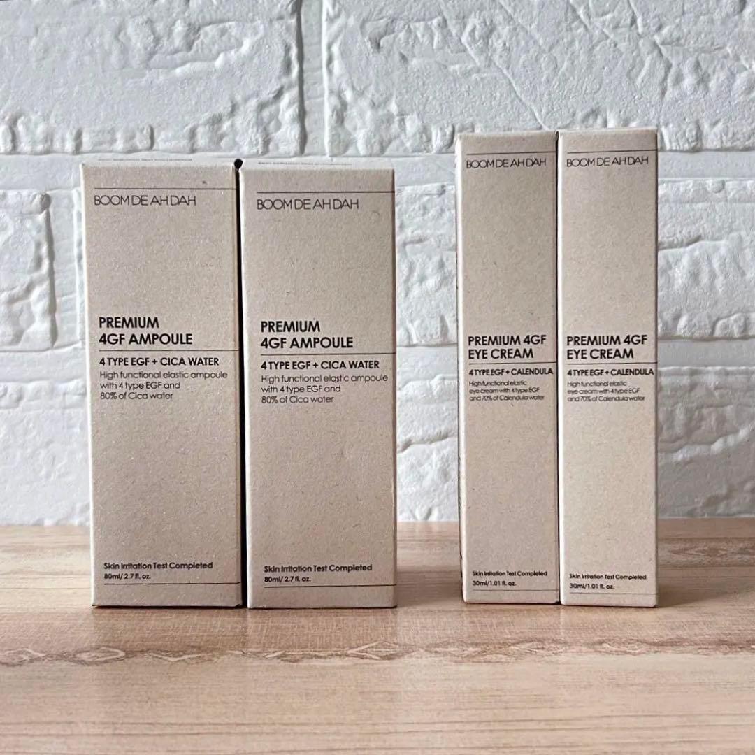 premium4GF Ampoule & アイクリーム