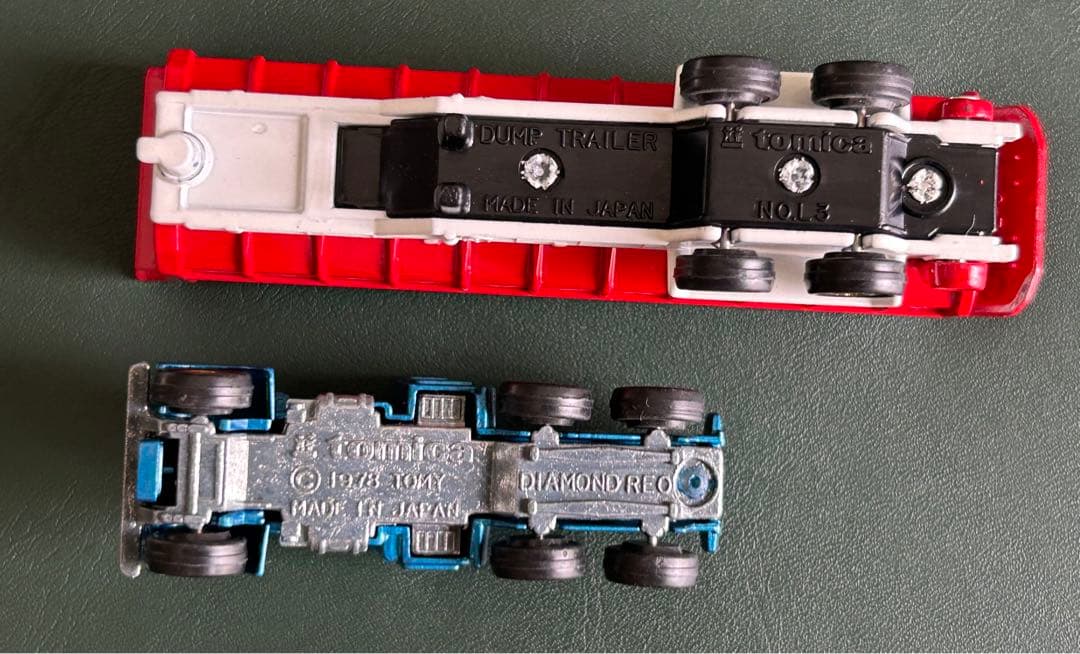 ロングトミカ ダイヤモンドレオ ダンプトレーラー - メルカリ