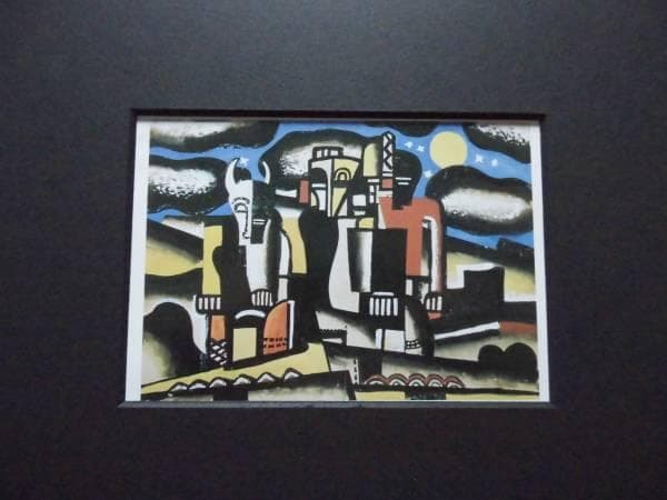 Leger、MONDE、希少画集画、新品額装付