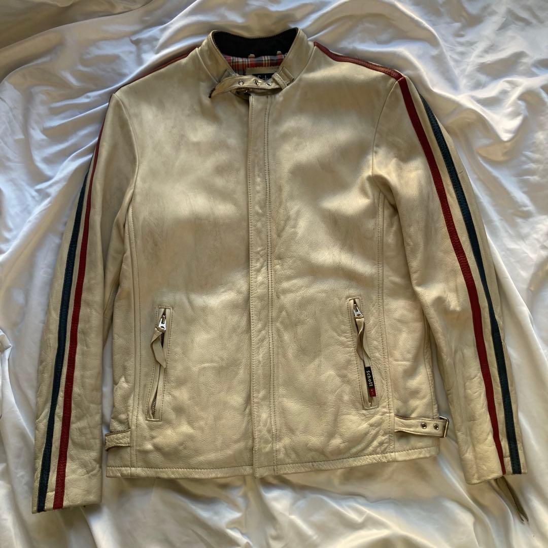 schott クラシックレーサー ライダース ジャケット 送料無料】【Schott】クラシック レーサー ジャケット／SCH