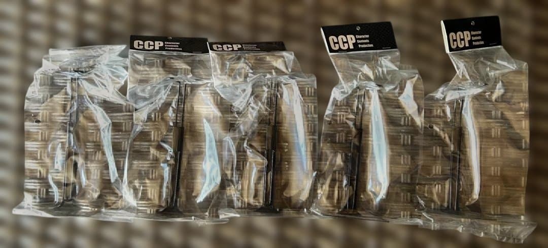 【CCP】CMCロゴ入りドールスタンド（黒）5本セット 新品・未開封 フィギュア