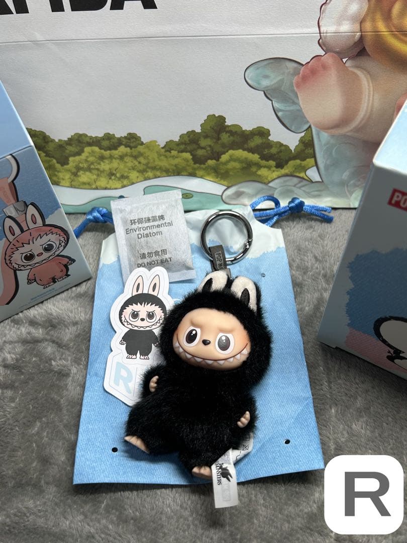 【R】ラブブ ぬいぐるみ イニシャル PIN FOR LOVE 正規品