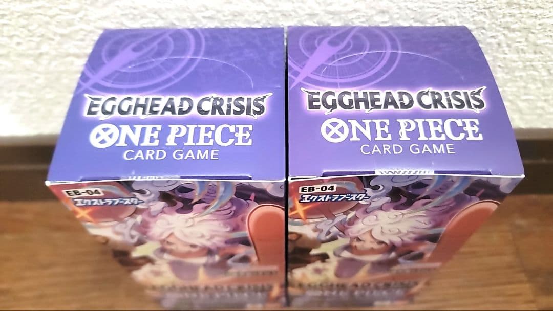 ワンピースカード EGGHEAD CRISIS 2box テープ付き - メルカリ