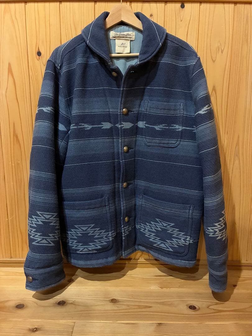 レミレリーフ　ビームス　ネイティブ柄　ラグジャケット　ラルフローレン