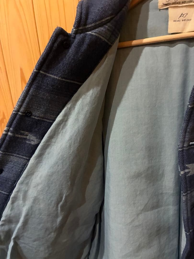 レミレリーフ ビームス ネイティブ柄 ラグジャケット ラルフローレン