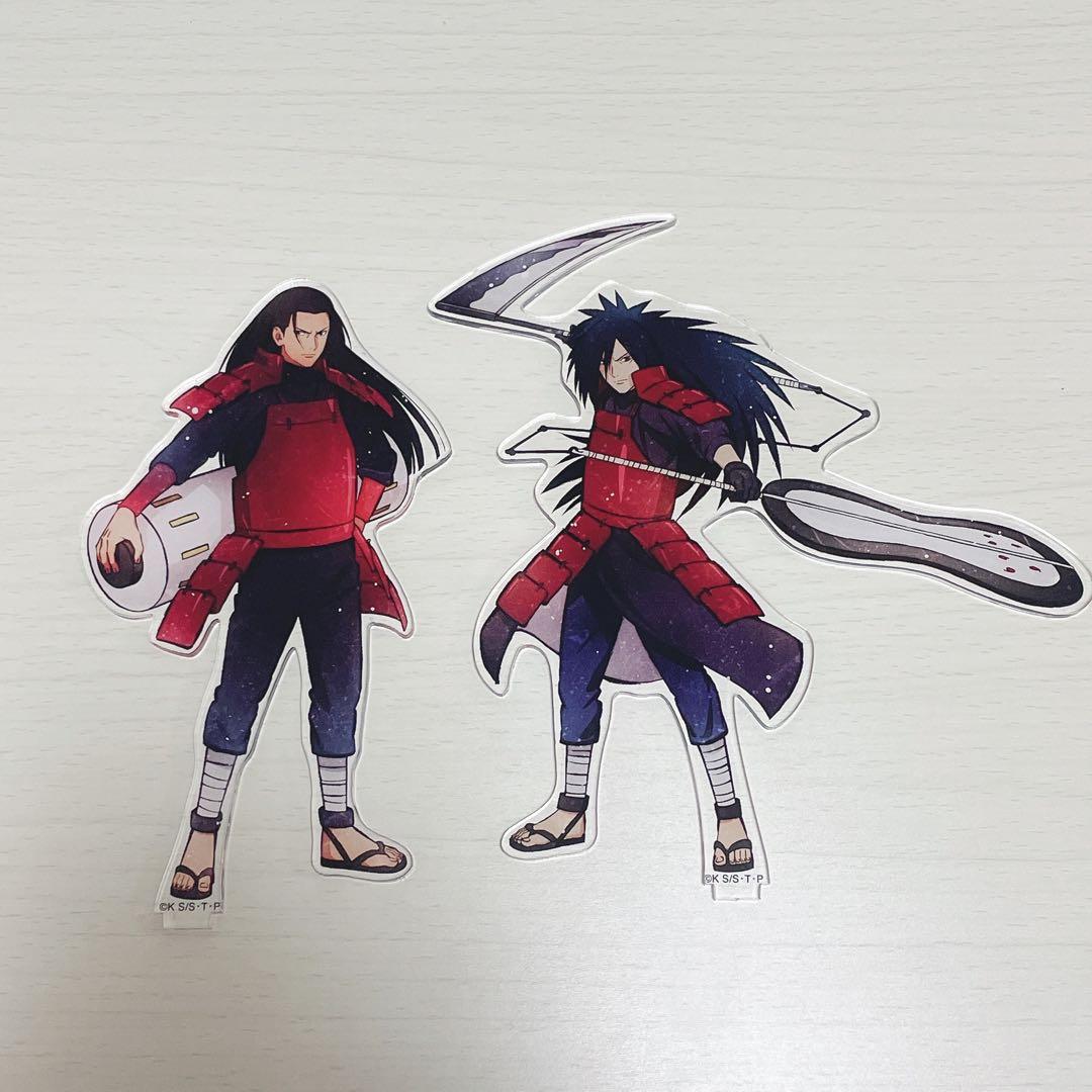 NARUTO ナルト 柱間 マダラ アクスタ ベースヤードトーキョー - メルカリ