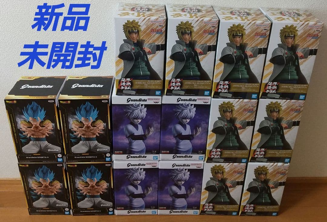 NARUTO キルア ミナト ゴジータ ドラゴンボール フィギュア