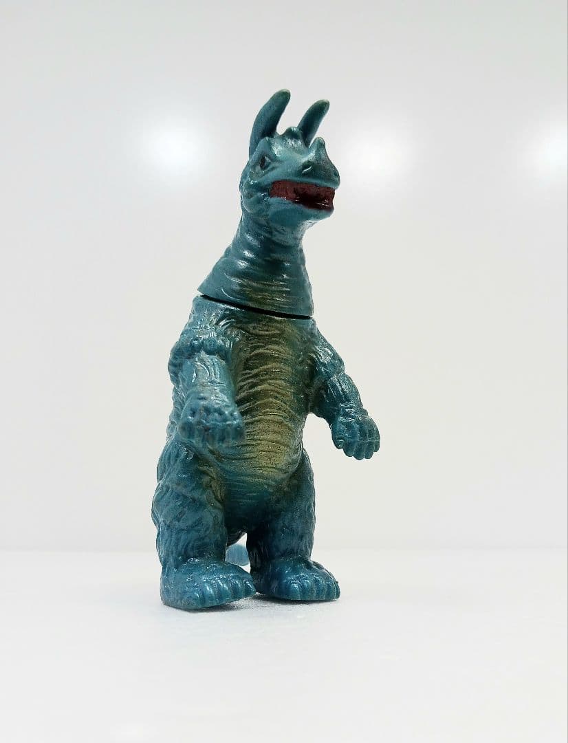 当時物 ブルマァク 帰ってきたウルトラマン キングザウルス三世 ソフビ