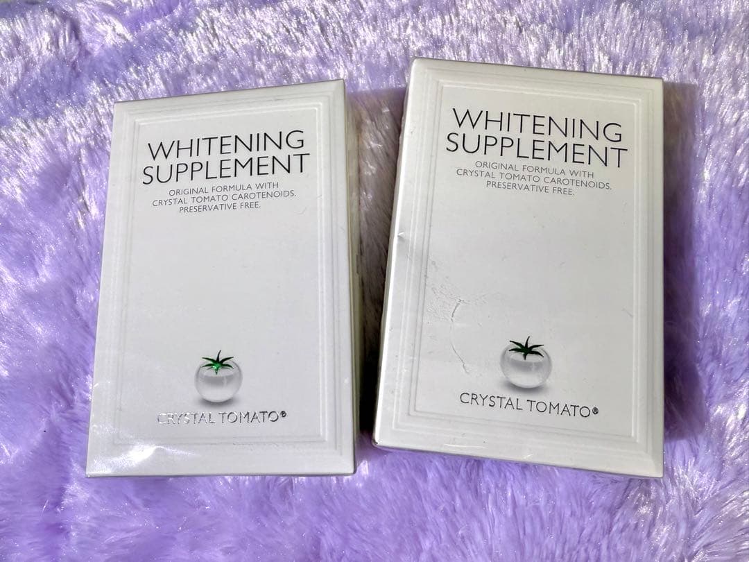 クリスタルトマト　飲む日焼け止め2箱