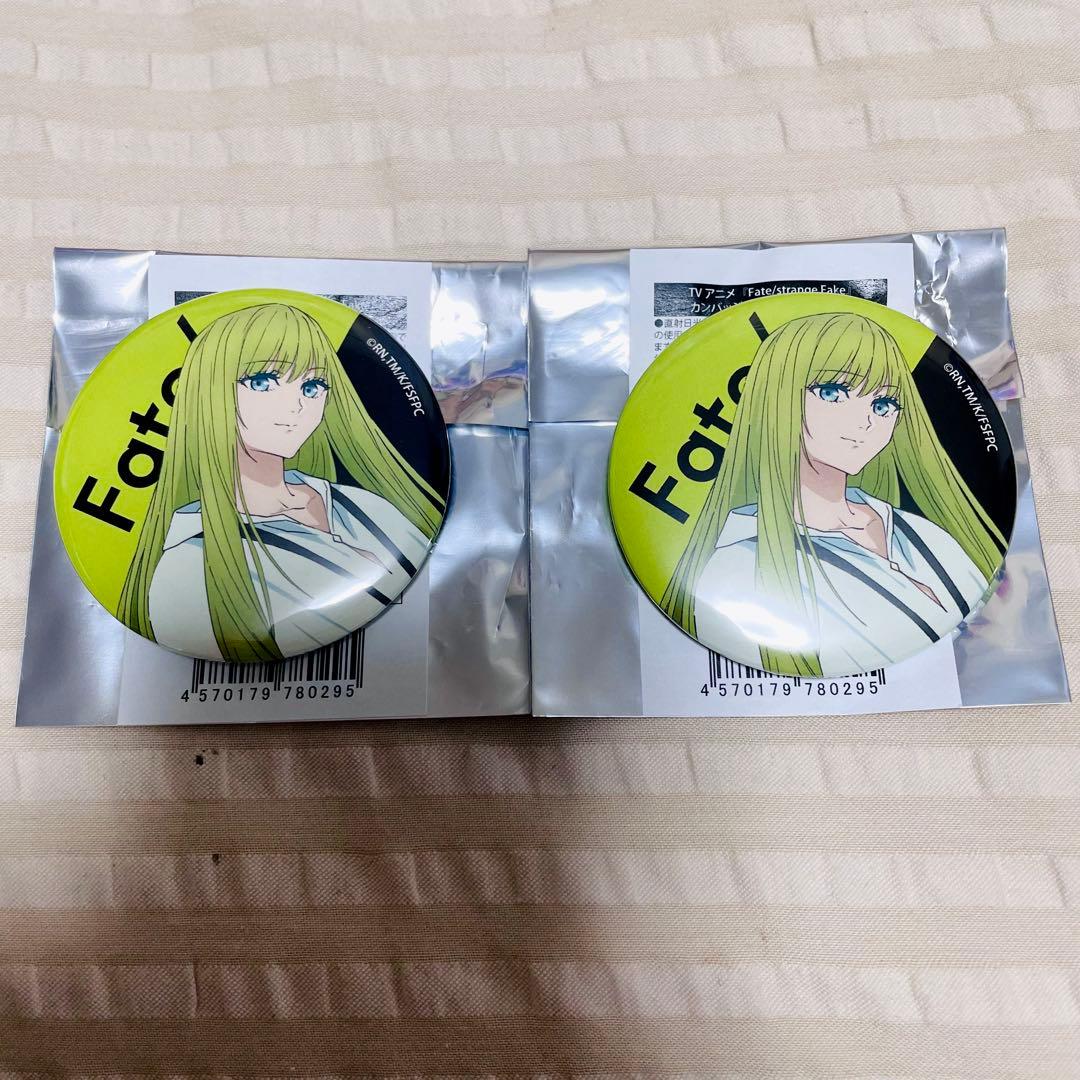 Fate strange Fake 缶バッジ エルキドゥ 2点 - メルカリ