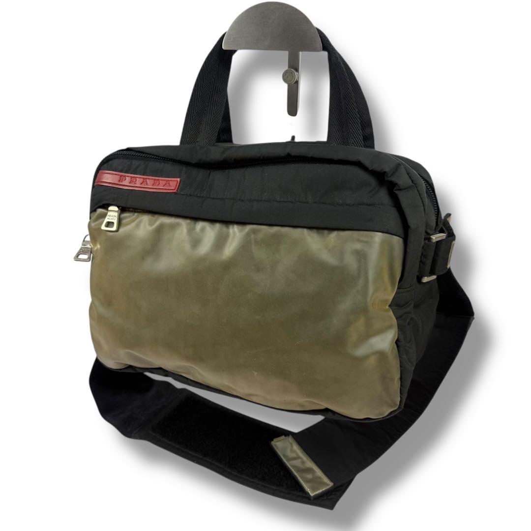 バッグ Archive 90s Prada Sport Body Bag Black