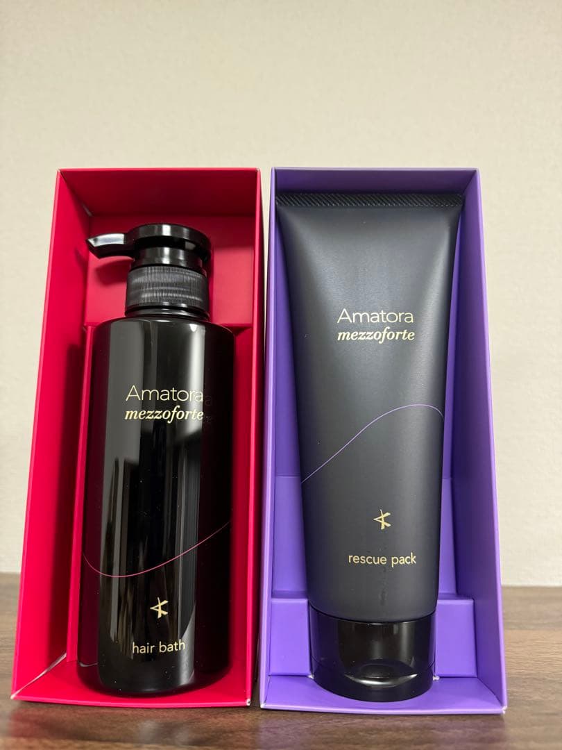 アマトラ　メゾフォルテヘアバス335mlレスキューパック225g