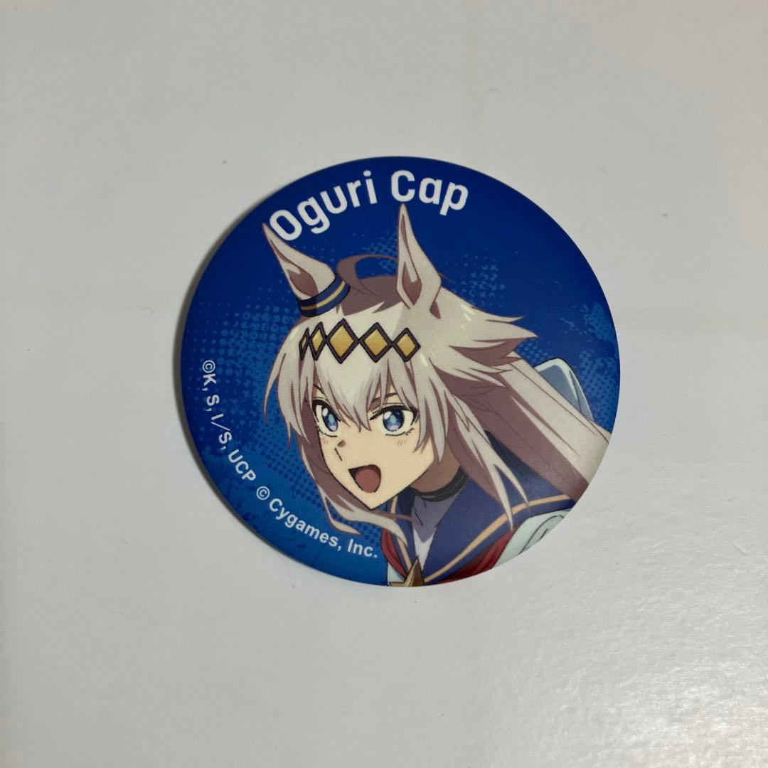 ウマ娘 シンデレラグレイ 怪物の蹄跡展 キーホルダー 缶バッジ オグリ