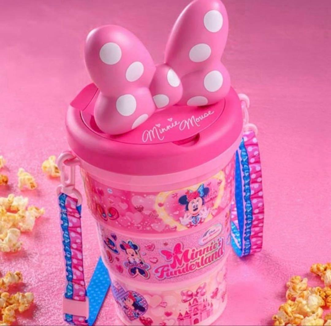 ミニー 三段 ポプバ ミニファン ミニパル ポップコーンバケット