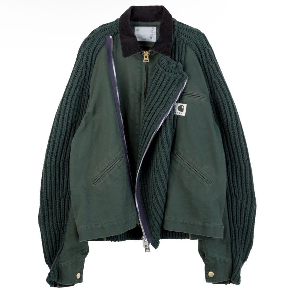 ス*ク様 sacai Carhartt Duck Wool Knit Blous