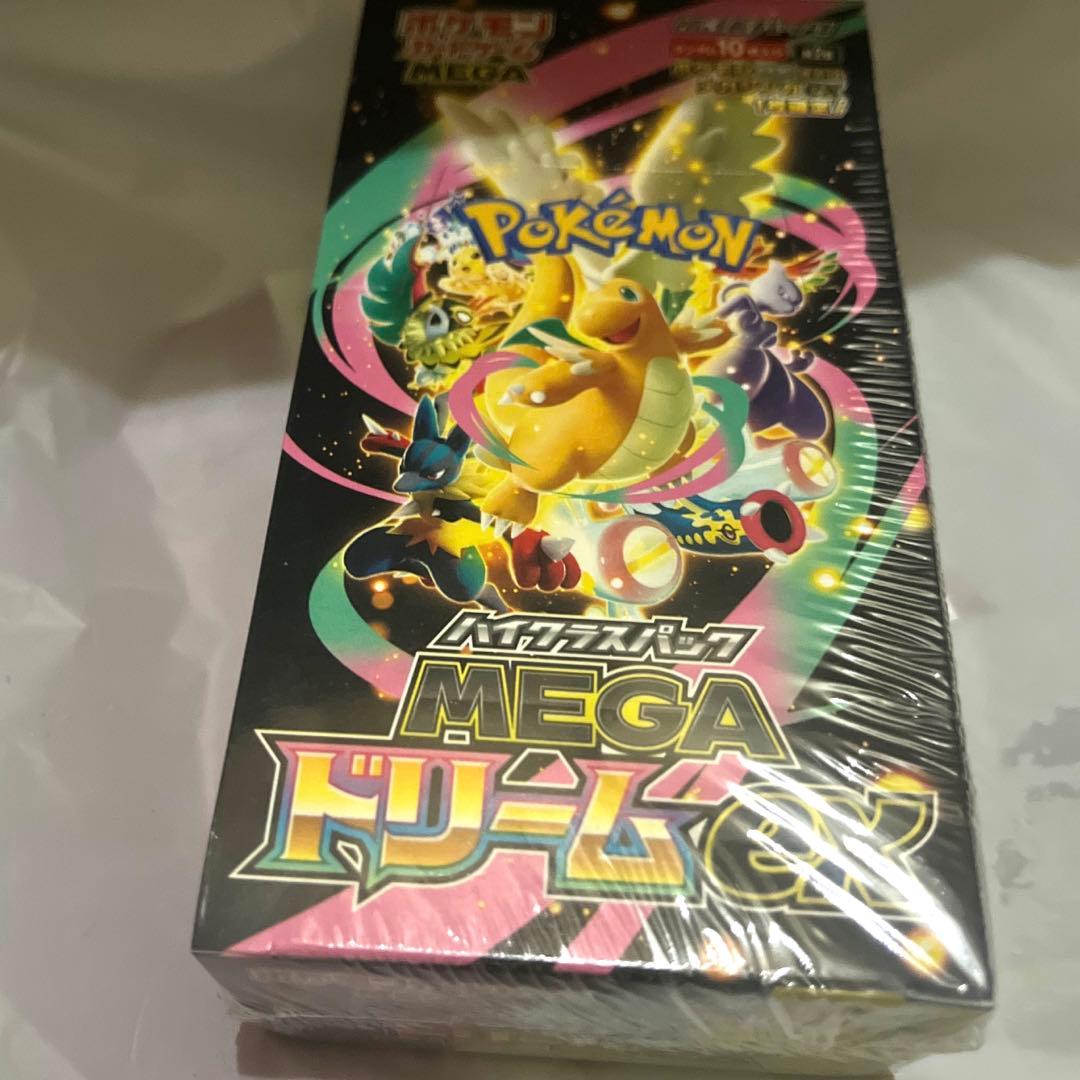シュリンクあり　未開封　ポケモンカード　MEGAドリームex1box