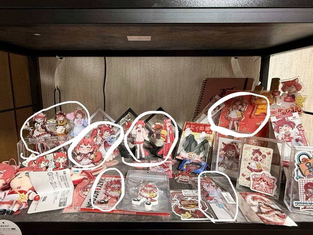 せ赤見かるびアクリルスタンドまとめ売り