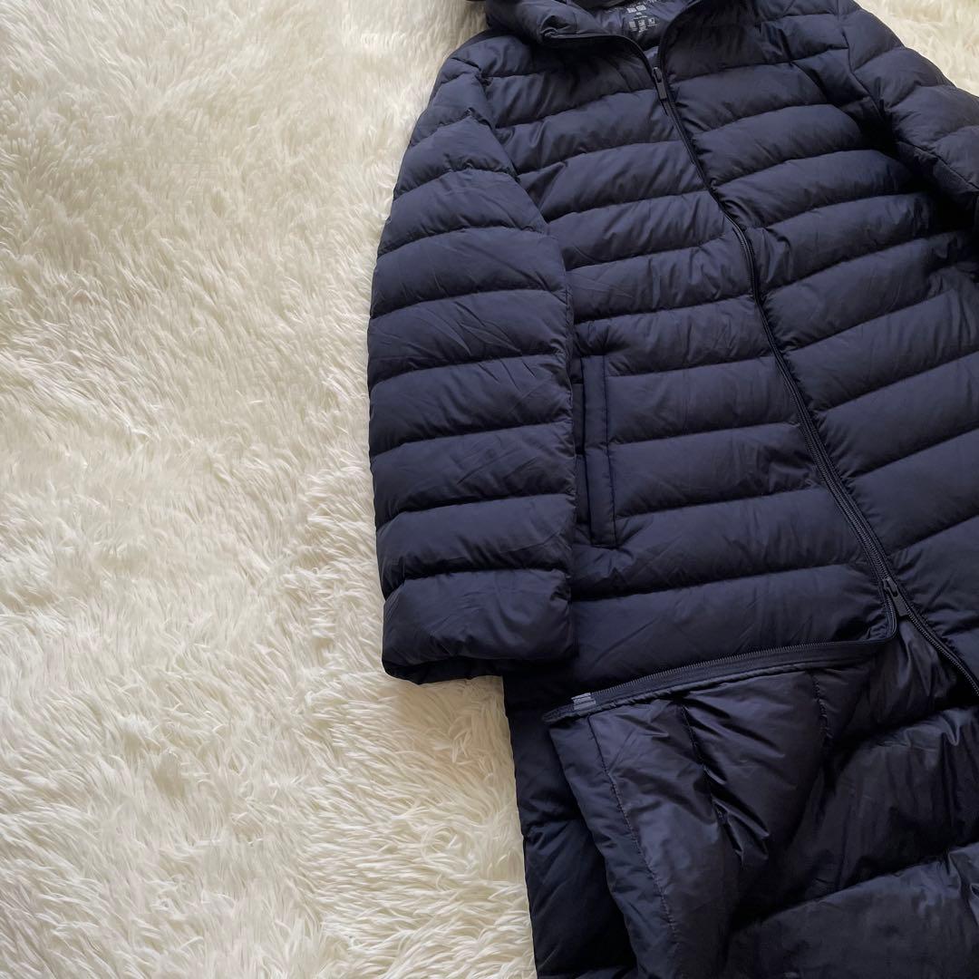 極美品】ユニクロ ウルトラライトダウン 大きいサイズ ネイビー XXL