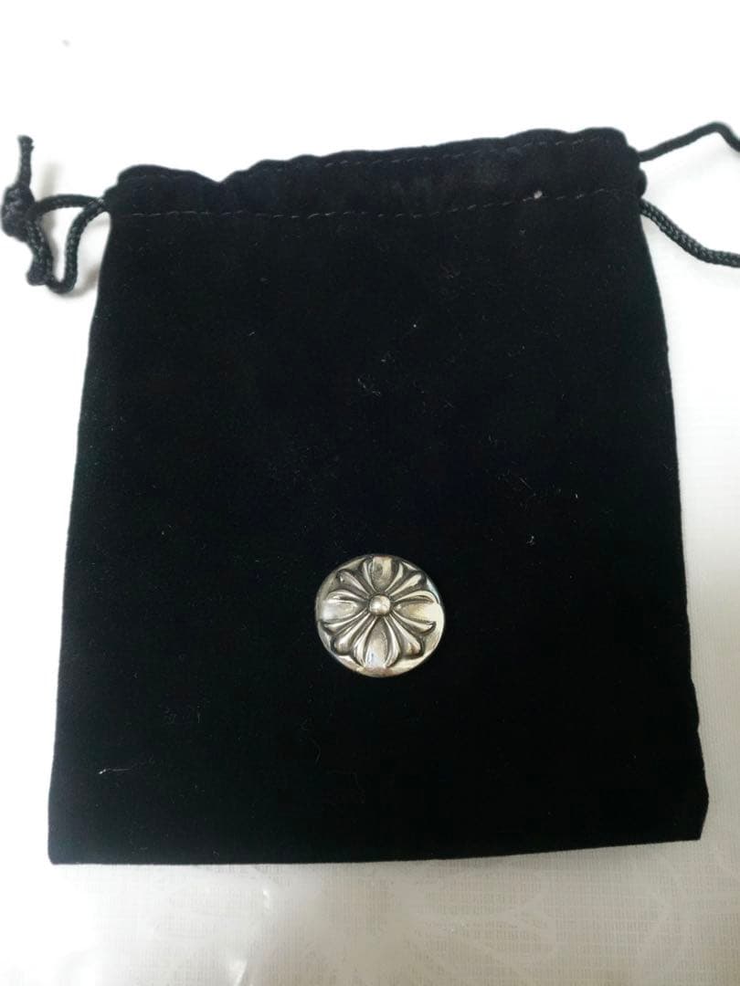 【美品】CHROME HEARTS クロムハーツクロスボールシルバー925正規品
